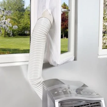 

AirLock 4m Push Pull Window Universal White Soft Board Seal Plate Flexible Cloth For Mobile Air Conditioner