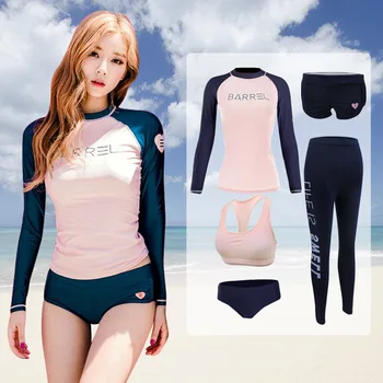 

Large Tankini Swimsuits Women Plus Size Swimwear 2020 Long Sleeve Retro High Waist Bathing Suits Swim Suit With Shorts