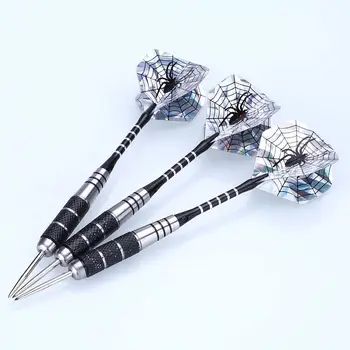 

3pcs Steel Tips Dart 22g Shafts Spider Harrow Point Wing Needle Barrel