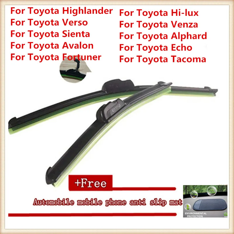 Car windshield Wiper Blades For Toyota Highlander /Venza / Verso