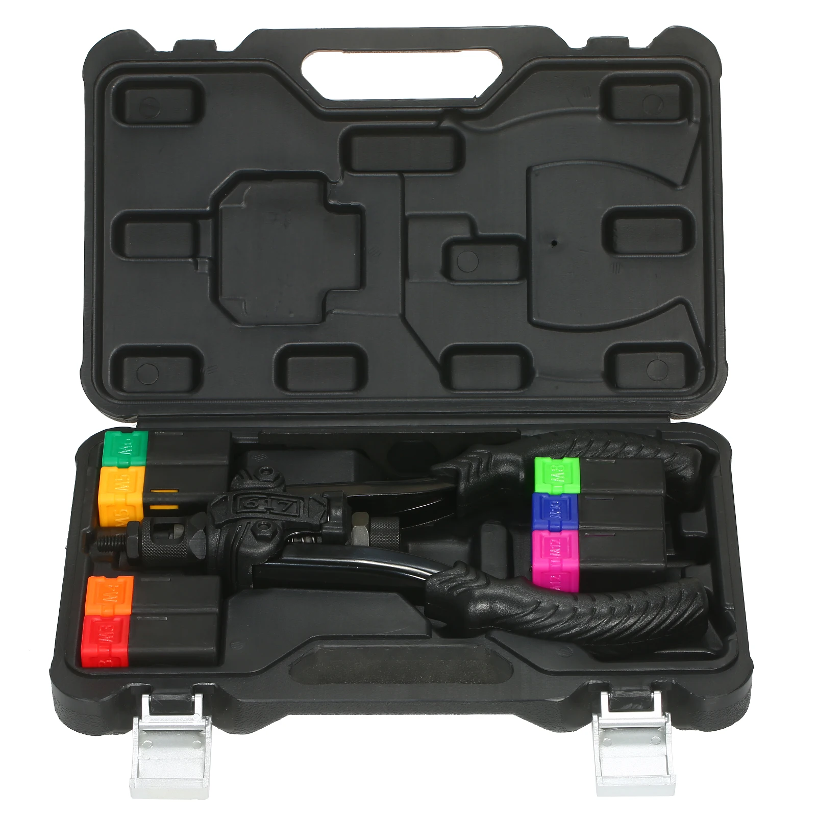 rebitador rosqueado porca rebitagem kit com 7