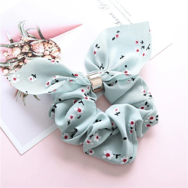 Fashion Scrunchier for Woman Elastic Hairband Knot Scrunchy Girls Hair Accessories Christmas Headbans Pleated Headband Scrunchie TR3