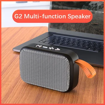 

2020 New G2 Mini Portable Bluetooth Speaker Small Wireless Music Column Subwoofer USB Speakers for Phones with TF FM Radio