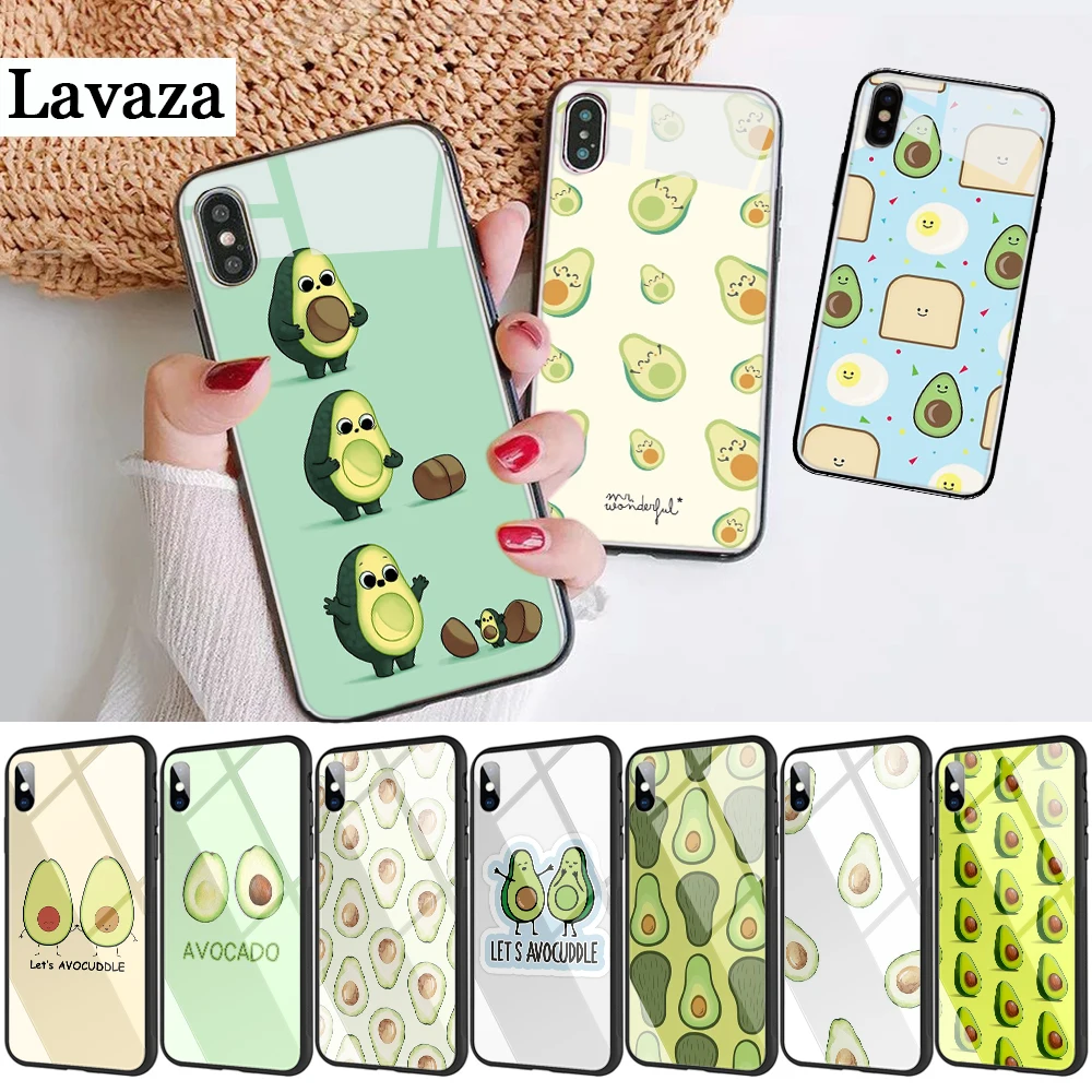 42d авокадо Аксессуары стекло чехол для Huawei P10 P20 P30 Lite Pro P Smart Y6 Primr Y9 Mate 20 Honor 7A 8X