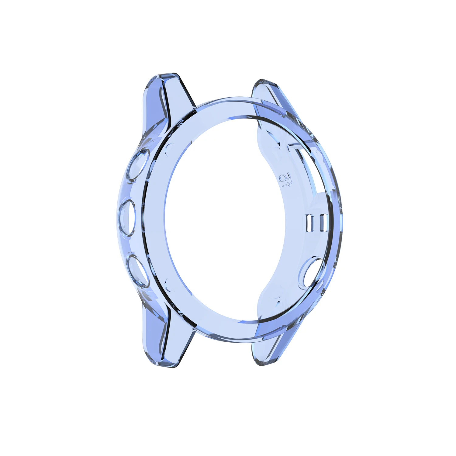 Blue Для Garmin Fenix 5 5S 5x ТПУ силиконовый чехол для часов, умный браслет, защитная рамка, сменный противоударный прозрачный чехол s - Цвет: Blue