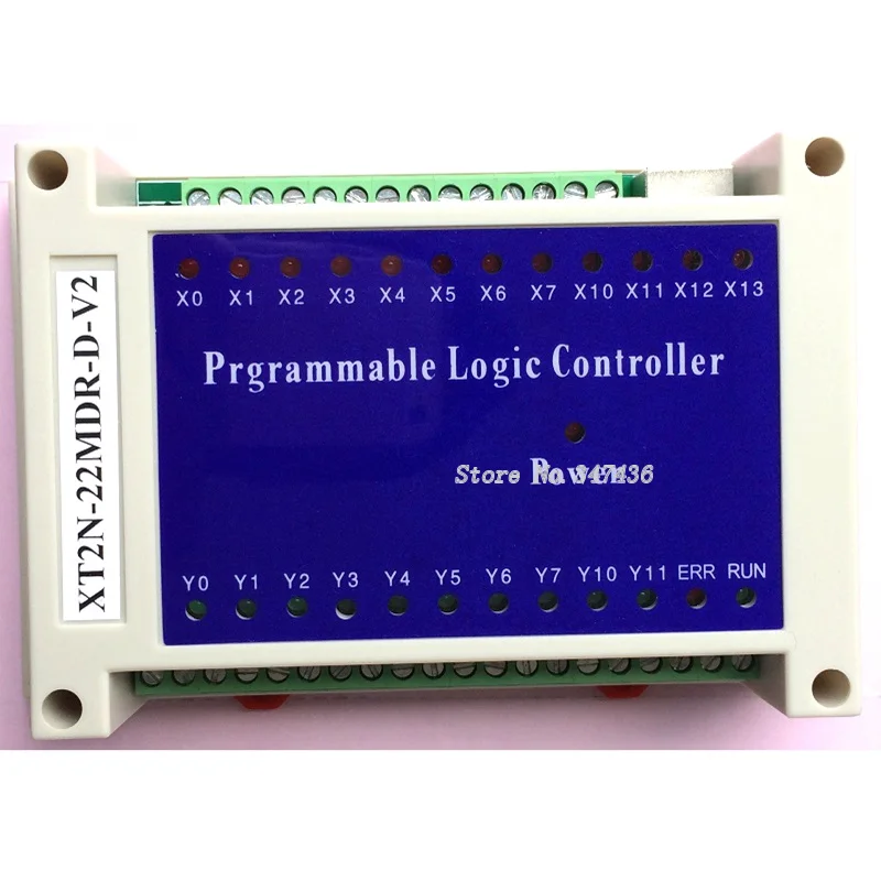

PLC controller FX2N DC 24V supports online download monitoring touch screen text power off and hold