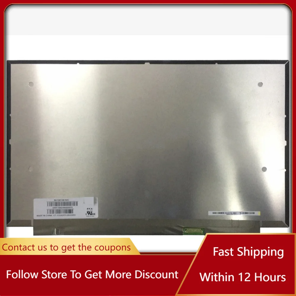 

15.6 NV156FHM-N4C fit NV156FHM N4C EDP 30PIN 60HZ FHD 1920*1080 LCD Screen Replacement Display Panel