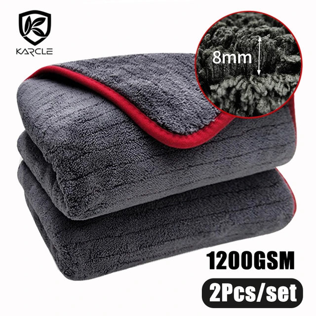 Microfiber Towel Car Wash Accessories 60*90cm Super Absorbency Car Cleaning  Cloth Premium Microfiber Auto Towel 900GSM - AliExpress