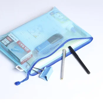 

B3-5PCS A4 File Folder Pen Box Office Information Bag Storage File Card Portable Business File Office Supplies Document Holder