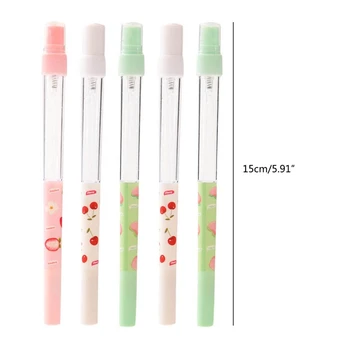 

2020 New 5Pcs Spray Pen Portable Refillable Empty Spray Mister Gel Pen Kit Pattern Random