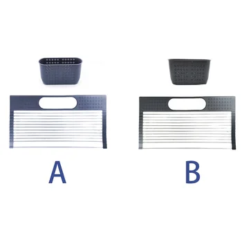 

Durable Multifunction Stainless Steel Kitchen Sink Restaurant Home Draining Bathroom Hotel Practical Save Space Dish Drying Rack