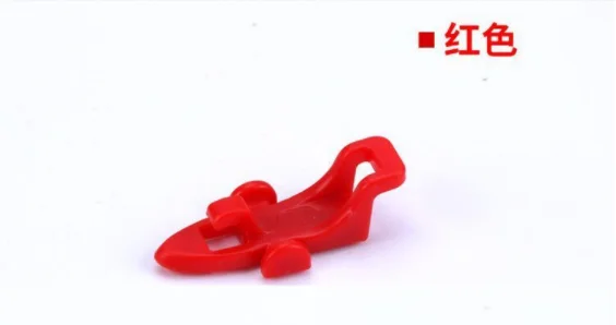 Red 1 комплект рыболовный крючок держатель приманки с 3 резиновыми кольцами для удочки рыболовное снаряжение портативные аксессуары фиксированная приманка - Цвет: Red