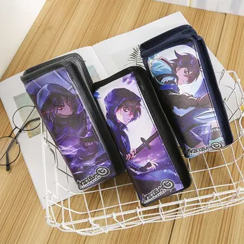 

Chinese Anime Scissor Seven Pencil Case Oxford Cloth Large Capacity Pen Bag Exquisite Patterned Stationery Zipper Storage Pouch