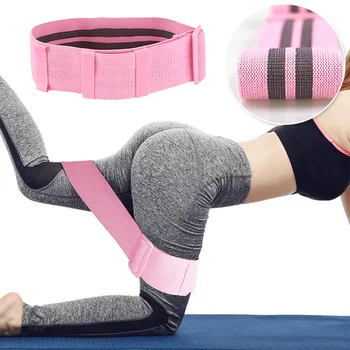 

Adjustable Belt Legs Glutes Stretching Portable Yoga Resistant Band Butt Exercise Loop Pilates Training Non Slip Fitness Lift