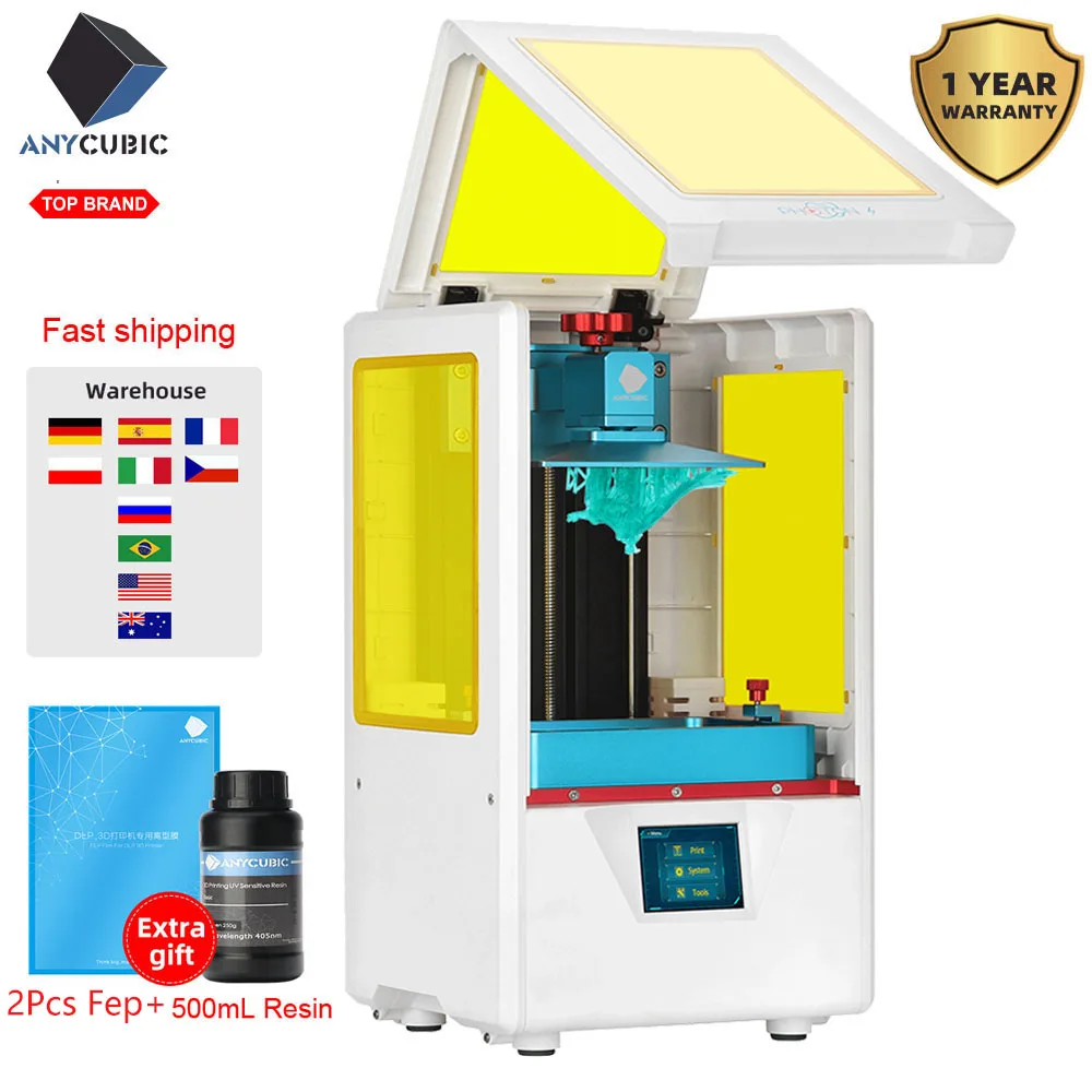 Набор для 3D принтера Anycubic Photon S Модернизированный лазерный принтер с ювелирными
