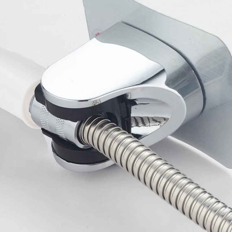 Adjustable Showerhead Holder Suction Bracket Attachment Home Household