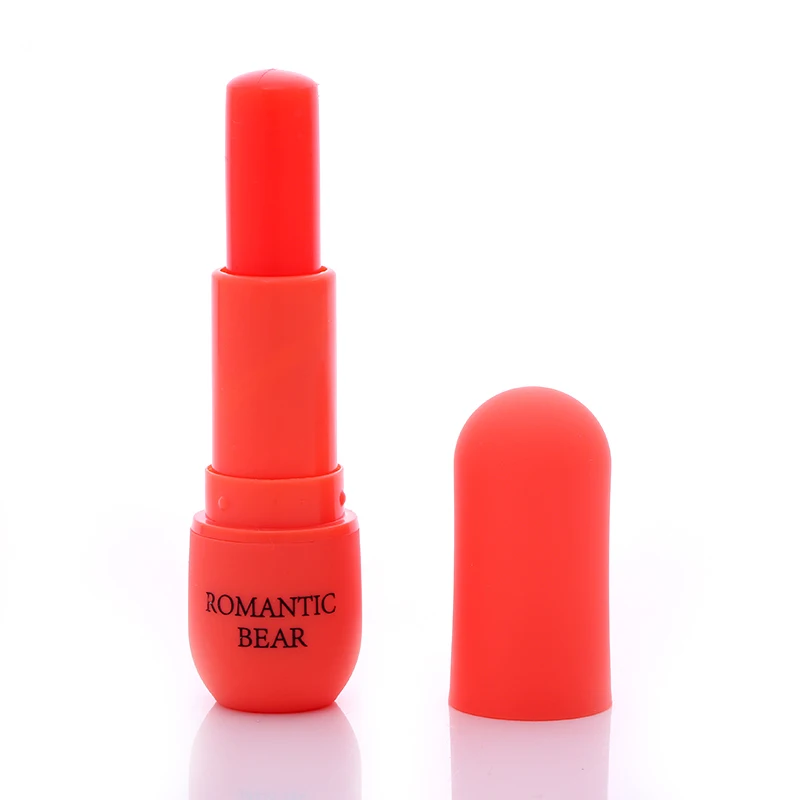

Romantic Bear 1Pc Cute Moisturizer Lip Balm Cosmetics For Girls Women Hygienic Lipstick Moisturizing Nutrition Lipbalm