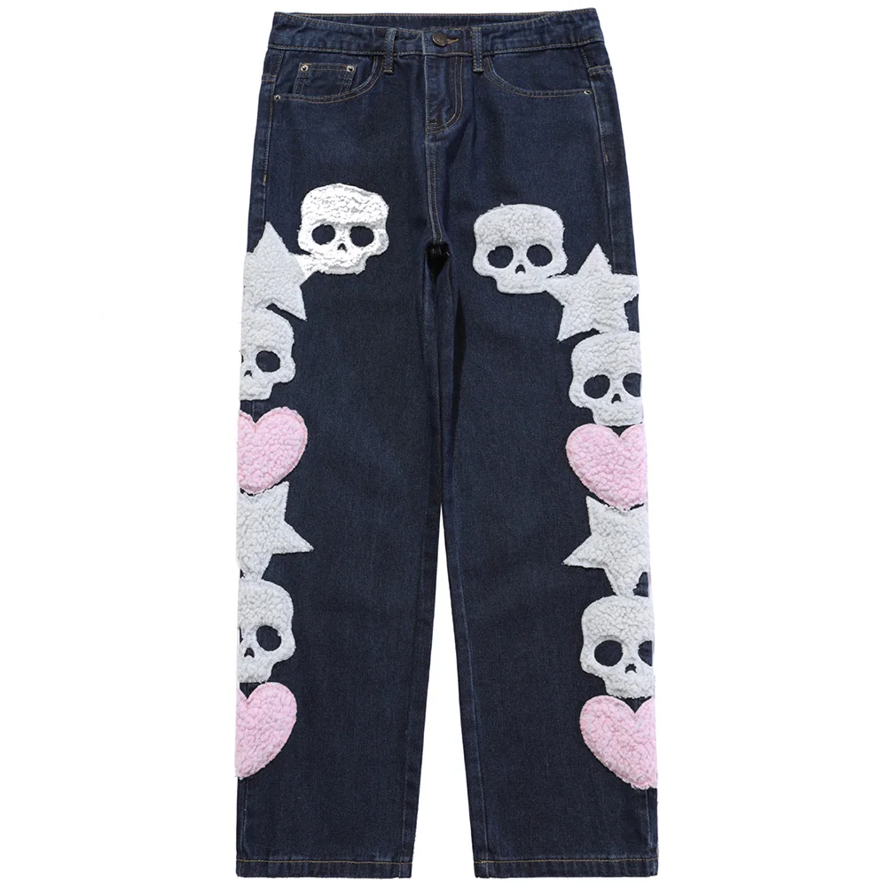 Aolamegs Jeans Celana Denim Tambal 