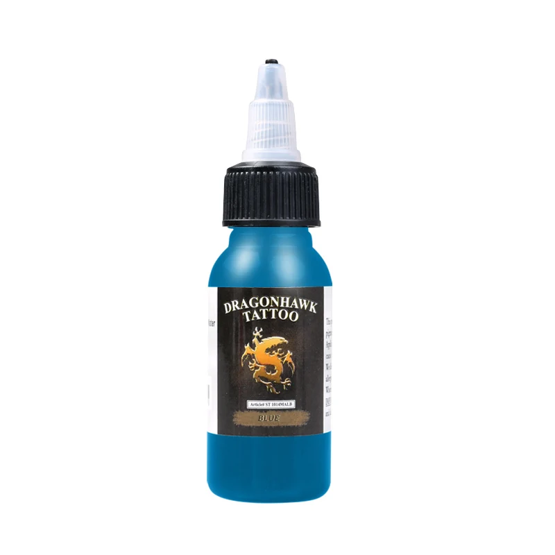 Бесплатная доставка чернила для тату Dragonhawk 1 PACK черный цвет набор 1oz бутылки 30