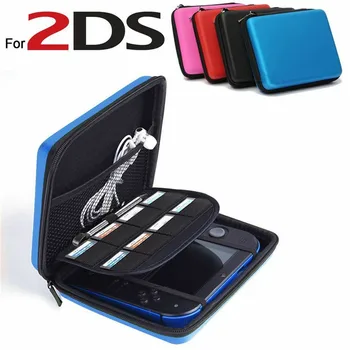 

Zip EVA Carry Case Game Card Storage Hard Shell Protective Travel Bag For Nintendo 2DS