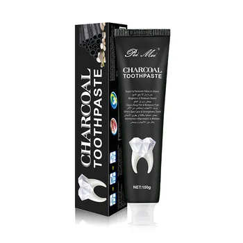 

Charooal Black Toothpaste Dental Care Teeth Whitening Cleaning Stain Removal Adult Toothpaste Fresh Breath Improve Bleeding Gums