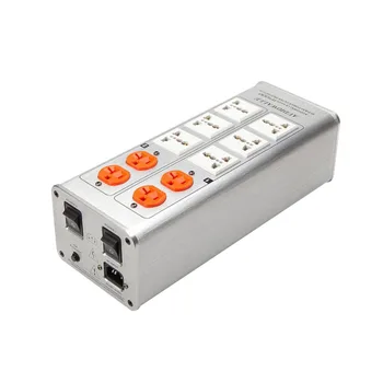 

300W 15A AC220V 50HZ Universal power filter Purifier socket Band voltage display socket adapter Product keyword socket