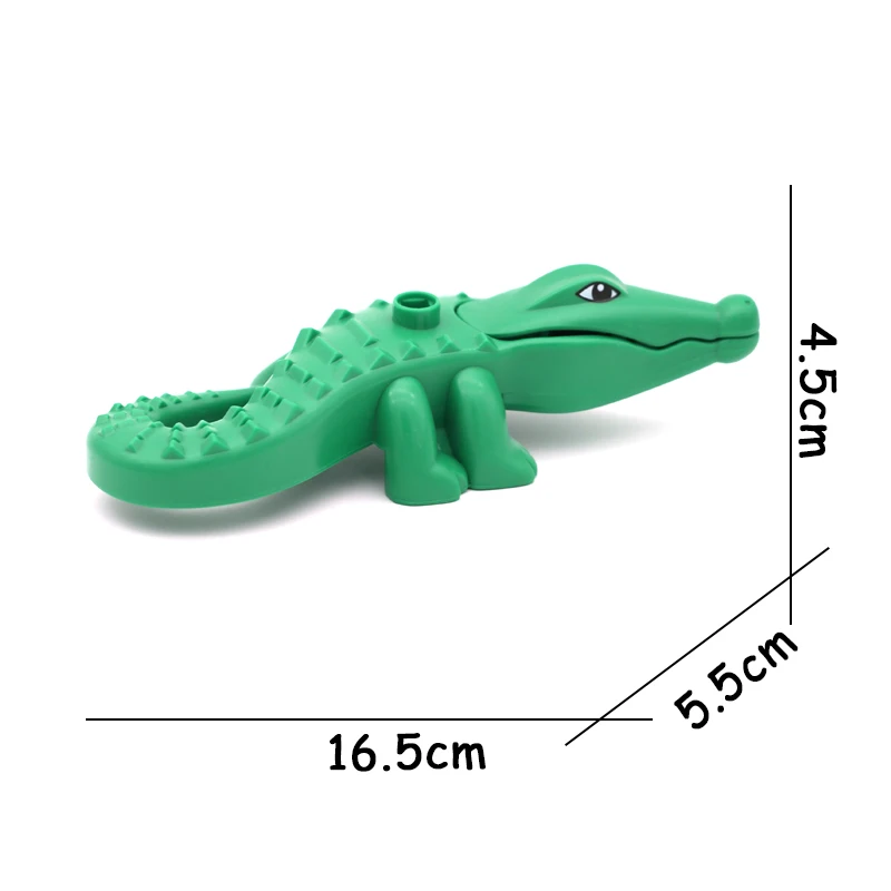 Big Size Building Blocks Animal Accessories Farm Figures Pig Rabbit Chicken Duck Dog Cat Bird horse Cow Sheep DIY Toys Gifts