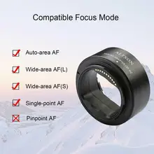 Адаптер для объектива камеры Altson AF с автофокусом переходное кольцо для объектива Canon Eos EF EF-S для камеры Nikon Z Z6 Z7