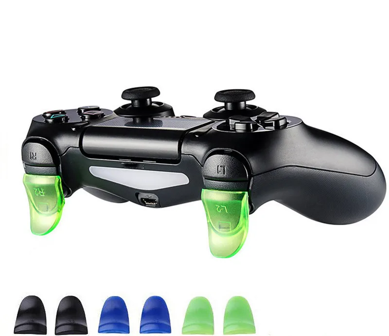 2pcs/Set L2 R2 Buttons Extension Trigger for PS4 Controller Button Gamepad Game Accessories | Электроника