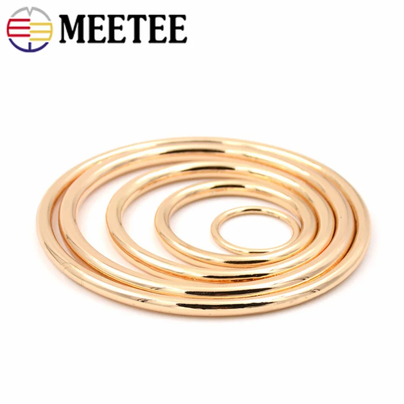Meetee 2/10 шт. 60-120 мм металлический-хомут с круглым воротником для мальчиков и девочек мешок ручки пряжки Для женщин сумки из натуральной кожи с замком на ремне с пряжкой DIY ручной выдвижной аппаратных аксессуаров F1-77