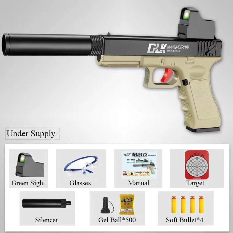 Outdoor Toys Plastic Toy Gun P90 M1911 Glock Toy 7 8mm Safe Water Bullets Gel Ball Kids Gift Pistol Weapon Gun For Boys Gifts Buy At The Price Of 4 99 In Aliexpress Com