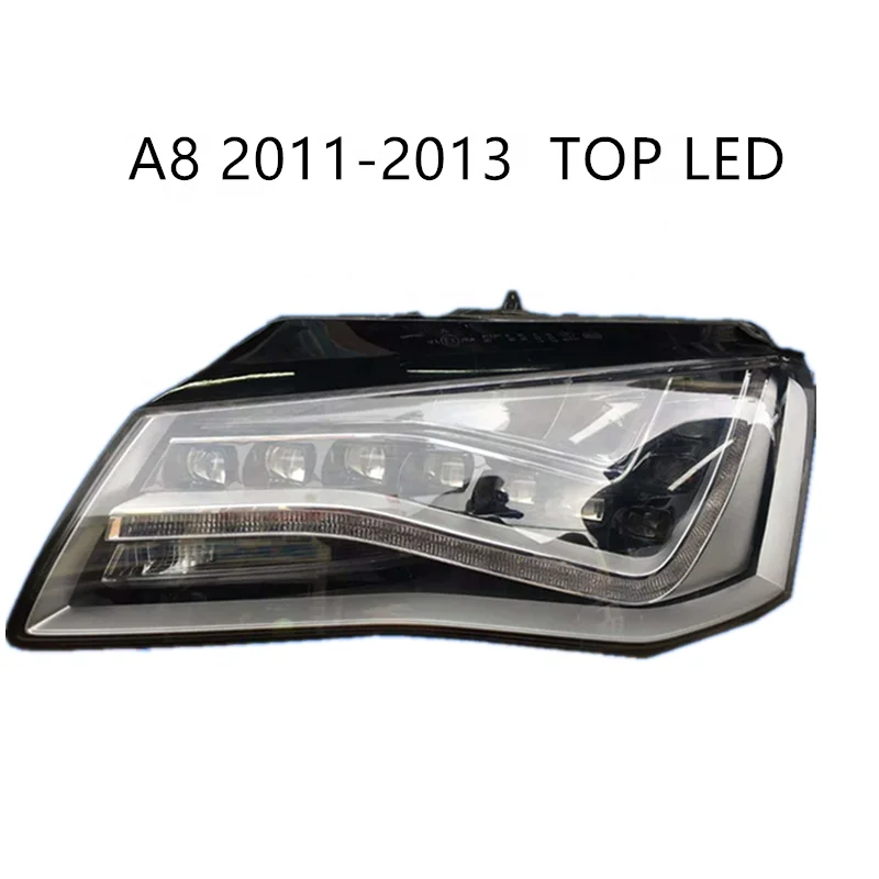 Made for 11-17 A8L headlamp assembly W12 original factory high quality LED hernia original 2011-13 headlight