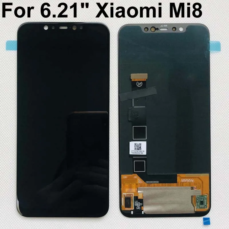 6 21 &quotоригинальный протестированный лучший дисплей OLED для XIAOMI Mi 8 Mi8 сменный