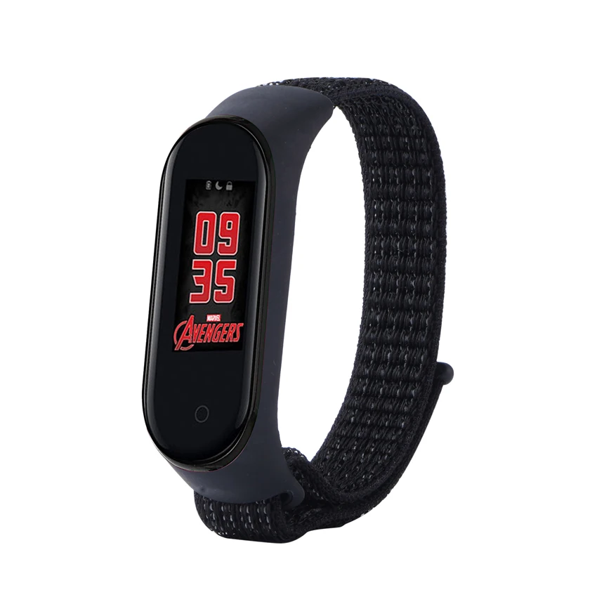 Nylon Strap Wristband for Xiaomi Mi Band 5 4 3 Wrist Bracelets Sport loop watch Belt Smart Watch Band Replacement Accessories