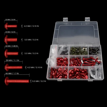 

For Ducati Universal Motorcycle Fairing Bolts Kit Screws Accessories Scrambler Desert Sled 797 MONSTER /MONSTER 797/M797