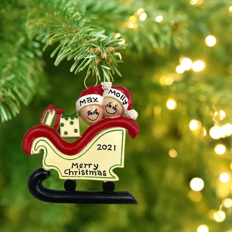 2022 Hallmark Christmas Ornaments 50 Off Personalized Christmas Tree Ornament Resin Penguin Family Ornament Diy  Handwritten Decoration Pendants For Christmas Gift 2022|Pendant & Drop  Ornaments| - Aliexpress
