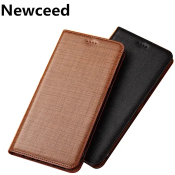 

Genuine leather business style credit card slot phone cover case for Motorola Moto G6 Plus/Motorola Moto G7 Plus phone bag capa