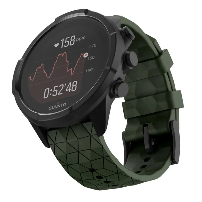 Ремешок Смарт часы ремешок силиконовый замена для Suunto 9 Baro медь X-Best