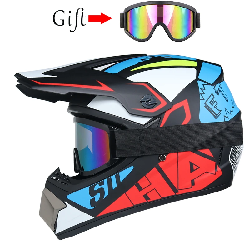 Motocross Helmet ATV Motocicleta Casque Para Moto Casco Off Road Dirt downhill bike helmet DOT