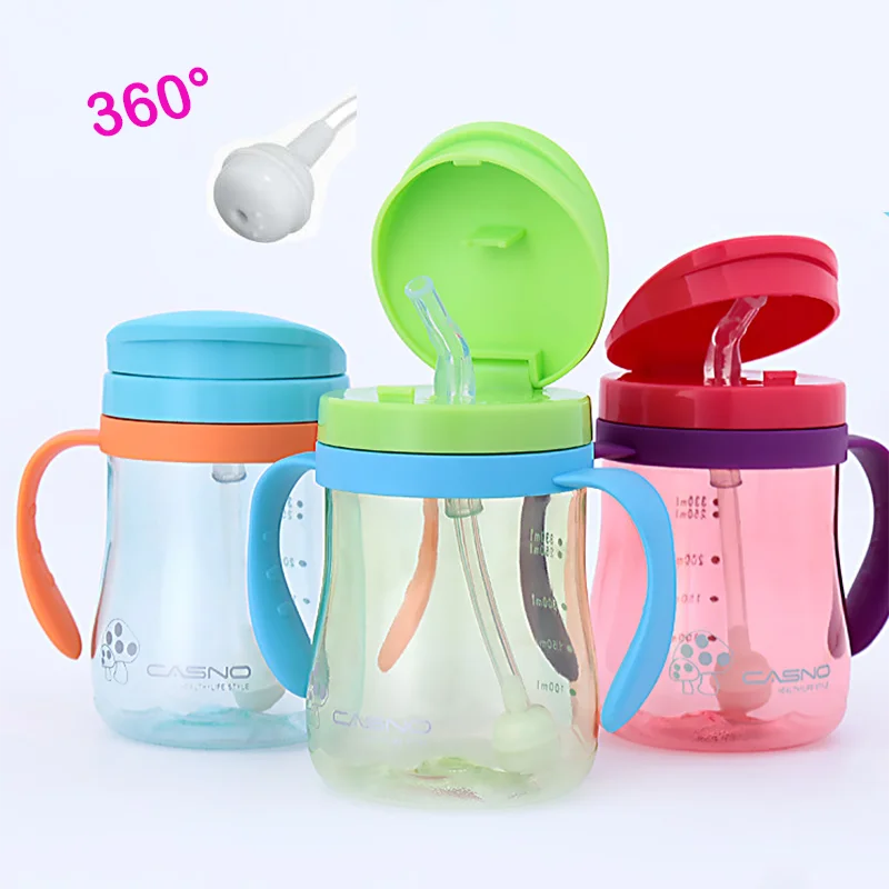 330 мл ударопрочные Детские Чашки Sippy детские бутылочки для питья младенцев детей