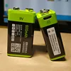 ZNTER S19 9V 400mAh USB Rechargeable 9V Lipo Battery RC Battery For RC Camera Drone Accessories ► Photo 1/6