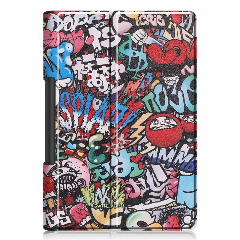 para lenovo yoga inteligente tab de yoga caso capa dobrável magnética funda para tablet para lenovo yoga tab