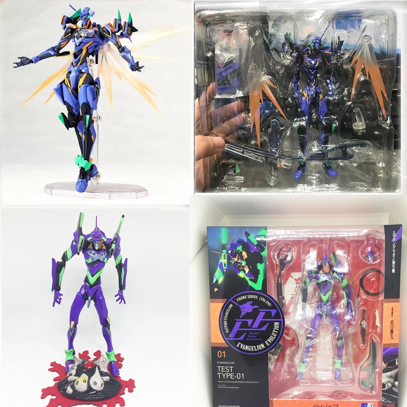 Kaiyodo Revoltech Evangelion Evolution EV-019 - Test Type-01 Natayanagi Version, Action Figure - 5