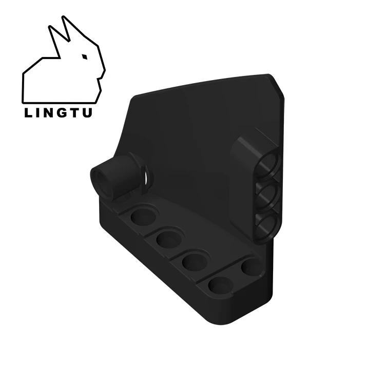 LINGTU строительный блок для бренда 64680 5x7 Technic панель обтекателя#14 длинная Гладкая сторона Развивающие детские игрушки Nanoblock - Цвет: 26