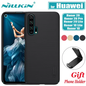 

Huawei Honor 20 Pro Case Cover Nillkin Frosted Matte Hard PC Back Full Cover Phone Cases on Huawei Honor 20 10 LIte Nilkin Shell