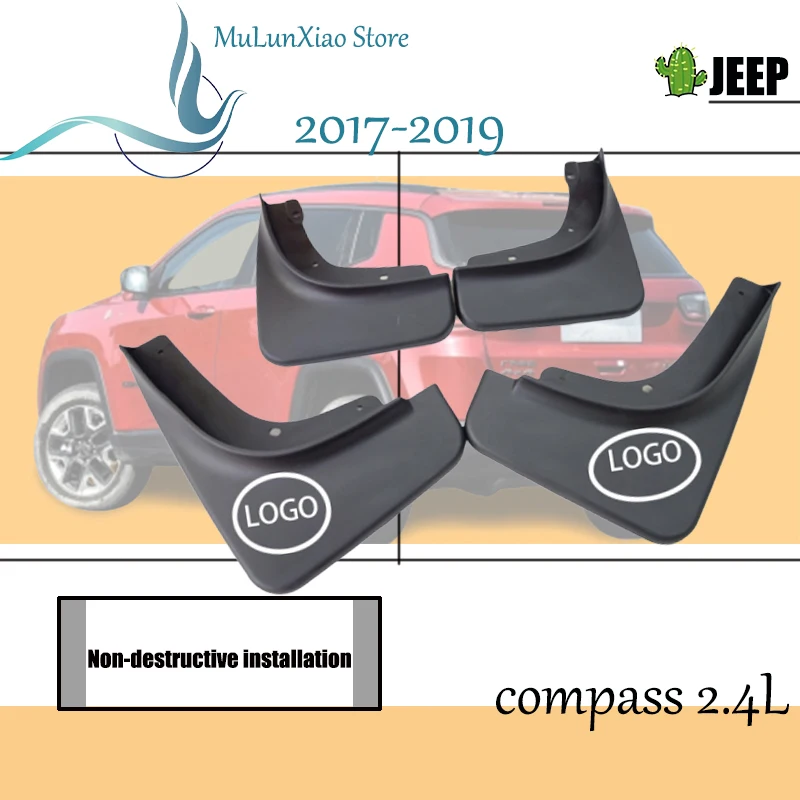 Для Jeep compass 2.4L Брызговики Jeep Grand Commander крылья Брызговики автомобильные аксессуары авто Стайлинг 2006