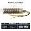 Hot air gun 8858 Micro Rework soldering station LED Digital Hair dryer for soldering 650W Heat Gun welding repair tools Heat Gun 6