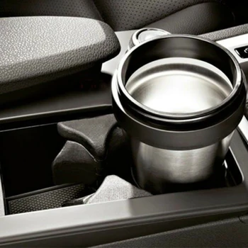 

Center Console Cup Holder Replacement Interior ABS+PC Black Waterproof