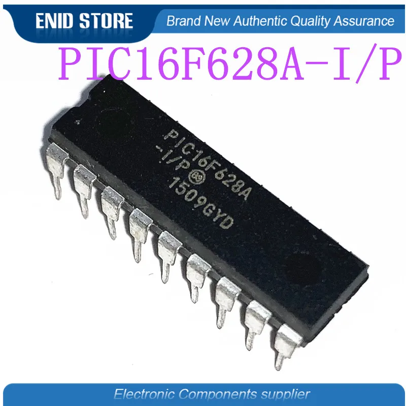 1 шт./лот PIC16F628A-I/P PIC16F628 16F628A PIC16F628A 16F628 DIP-18 | Электронные компоненты и