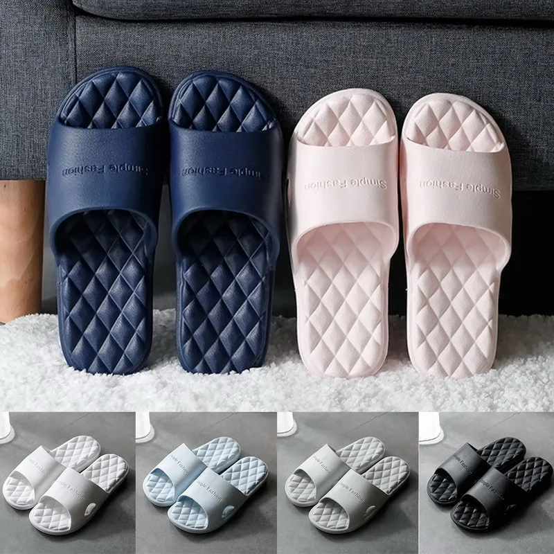 Zapatillas de ducha de baño para mujeres y hombres, suela suave de alta calidad, para casa y piscina, para verano, 2021